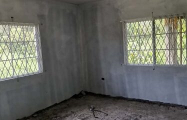2 Bedroom unfinished house for sale